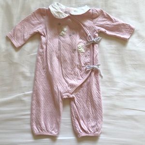 Janie and Jack bunny one-piece